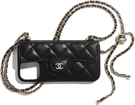 chanel phone case with chain|chanel phone bag with chain.